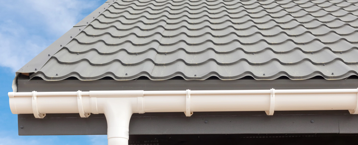 white gutter installed santa clara ca